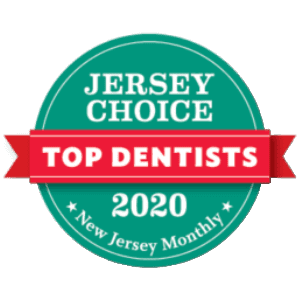 Jersey Choice Top Dentists 2020 badge