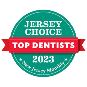 Jersey Choice Top Dentists 2023 badge
