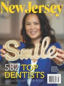 New Jersey Monthly cover with smiling woman.