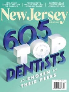 New Jersey Monthly magazine cover, July 2023.