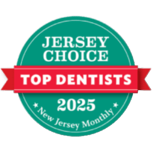 Jersey Choice Top Dentists 2025 badge